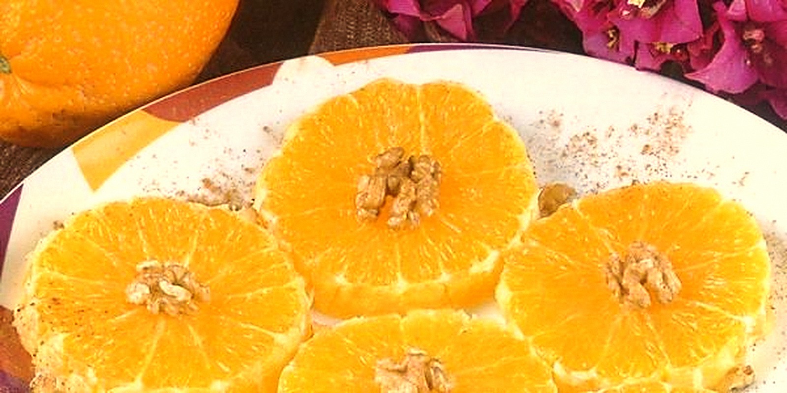 Salade d'oranges à la cannelle